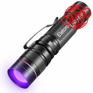 Eletorot UV Torch LED Black Light Flashlight Ultraviolet Torch 395nm Lights