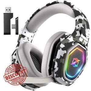 Ozeino Wireless Gaming Headset for PC