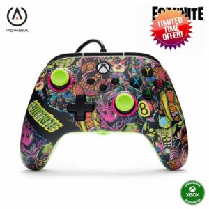 PowerA Advantage Wired Controller for Xbox Series X|S - Fortnite Glow