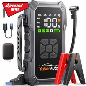 Jump Starter Power Pack with Air Compressor
