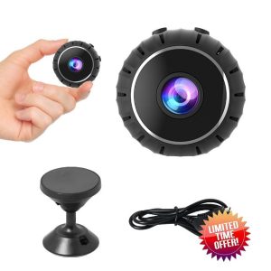 3cm Mini Spy Camera WiFi Wireless 1080P HD Hidden Camera with Audio Video Recording Motion Detection Night Vision Small Camera for Home Security