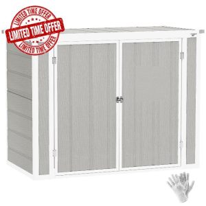 Outsunny 4.7 x 2.5FT Garden Shed