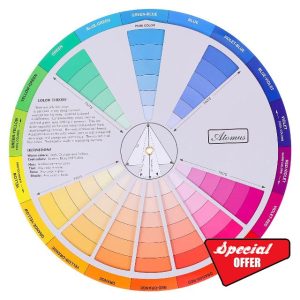 International Standard Color Wheel Gradient Color Chart for Artists and Designers