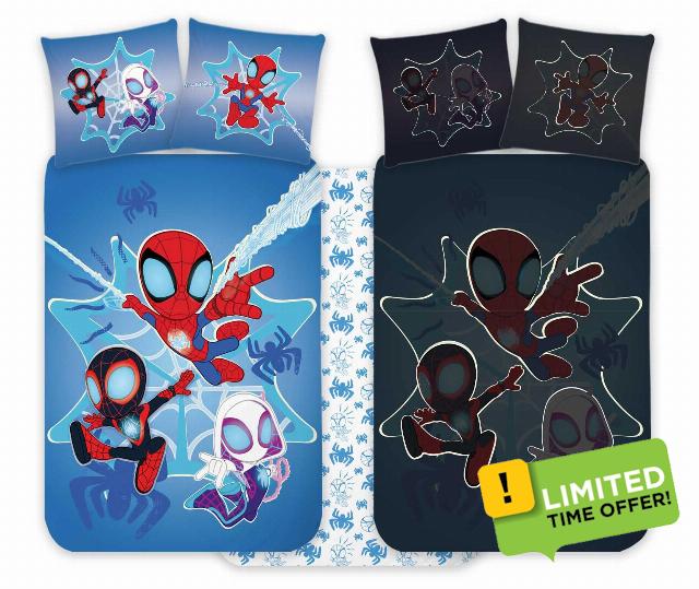 Spidey Cot Bedlinen Set 100x135 cm + Pillowcase 40x60 cm