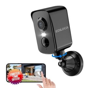 Ediloca Security Camera Outdoor Wireless
