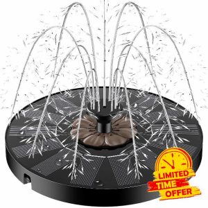 Solar Fountain Coffee Flower