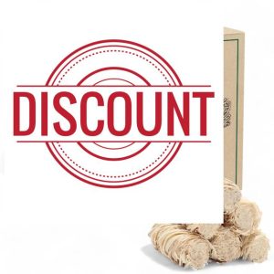 Log Barn Natural Firelighters (Box of 500). Natural Fire Lighters for Wood Burners