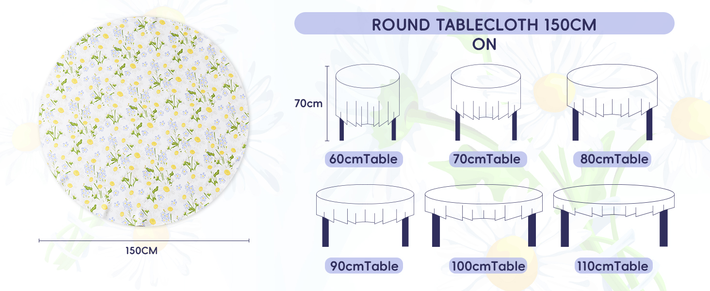 wipeable table cloth