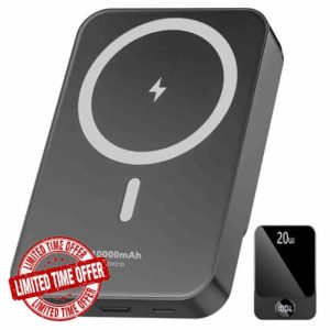 Magnetic Power Bank 10000mAh,20W Fast Charging Portable Charger