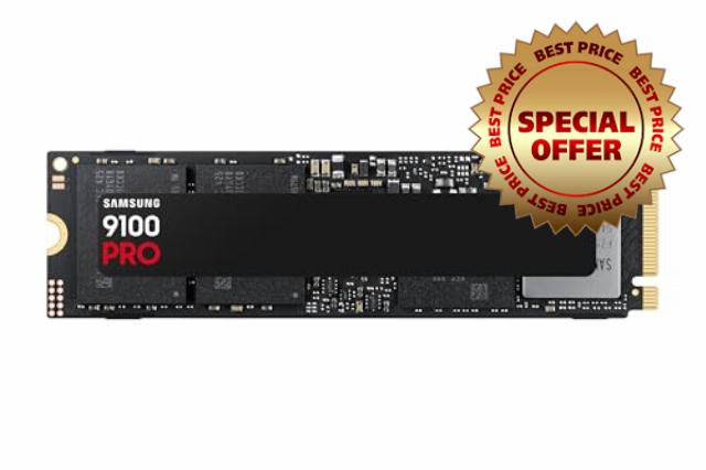 Samsung Memory MZ-VAP2T0BW 9100 PRO 2TB Internal SSD