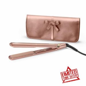 BaByliss Rose Gold Hair Straighteners - Ceramic Plates for Smooth Styling