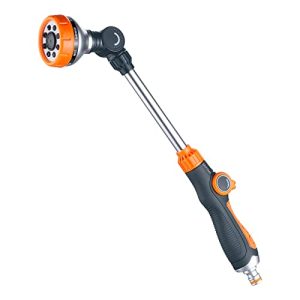 Extended Hose Pipe Spray Gun with 8 Modes
