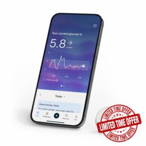 Lingo by Abbott | 2-week CGM | Wearable Glucose Tracker | See your Glucose Response to Food