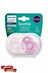 Philips Avent Soothie - BPA Free Dummy for Babies from 0 to 6 Months