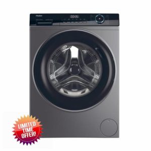 Haier i-Pro Series 3 HW80-B16939S8-UK 8kg Washing Machine with 1600 rpm - Graphite - A Rated            [Energy Class A]