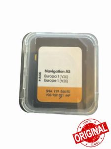 SD Map GPS Navigation Europe - v20 ECE 2025 - Compatible with Volkswagen VW Discovery Media 2 MIB2 - AS Navigation - 32GB - 5NA919866EU