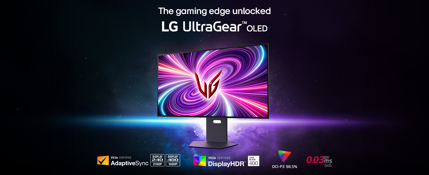 LG UltraGear OLED Gaming Monitor-32GS95UV-B