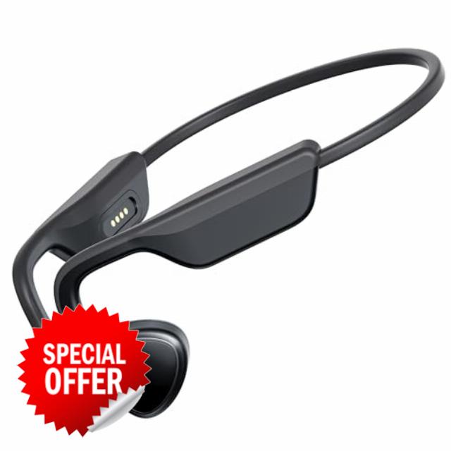 Mozone Bone Conduction Headphones,Open-Ear Bluetooth 5.3 Wireless