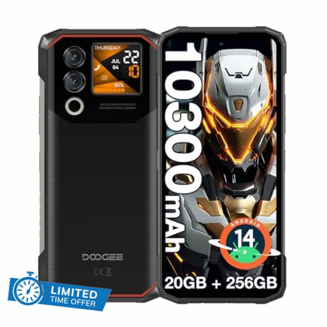 DOOGEE Blade10 Max Rugged Smartphone - 10300mAh Battery