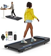 Mobvoi Home Treadmill SE 3 in 1 Foldable Treadmill for Home Walking Pad 2.5 HP Compact Portable f...