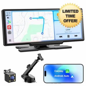 Avylet 8.1" Wireless Car Stereo for Apple Carplay & Android Auto