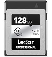 Lexar Professional SILVER Series CFexpress Type A Card 160GB, CFe Card Up to 800MB/s Read, VPG200...