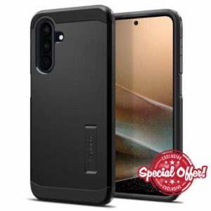 Spigen Tough Armor Phone Case Compatible with Samsung Galaxy A36 5G - Black