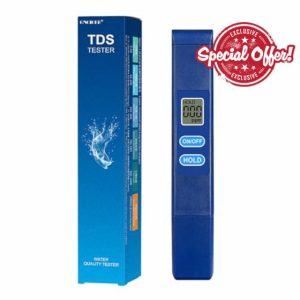 QNCIGER TDS Meter Digital Water Tester - 0-9990ppm High-Precision Water Quality Tester