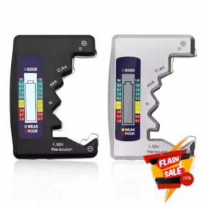 2 PCS Household Battery Testers