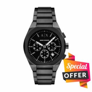 Armani Exchange Men's Analog Quartz Watch with Stainless Steel Strap AX4183