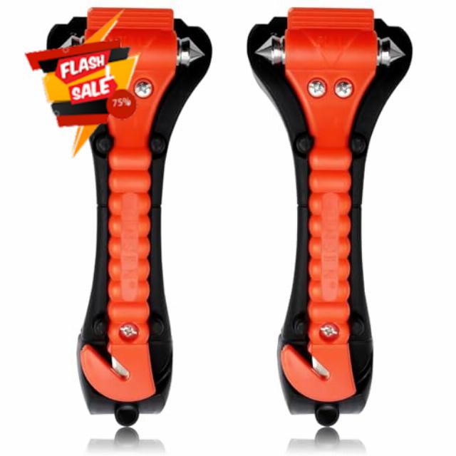 ELLECILA 2 Pack Car Window Breaker