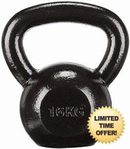 Amazon Basics Cast Iron Kettlebell