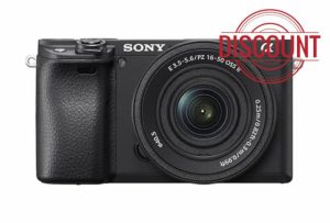 Sony α6400 E-mount compact mirrorless camera with 16-50mm Power Zoom Lens (APS-C Sensor
