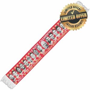 Liverpool Champions Scarf 20 Times Squad HD 2024-2025
