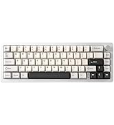 YUNZII B87 Wireless Mechanical Keyboard,QMK/VIA Software Custom Gaming Keyboard,Gasket RGB Keyboa...