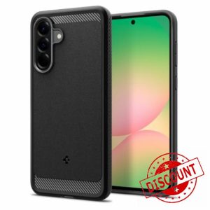 Spigen Rugged Armor Case Compatible with Samsung Galaxy A56 5G - Matte Black