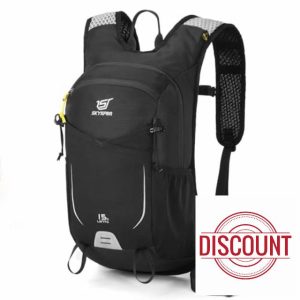 SKYSPER 15L Hiking Backpack Small Travel Daypack Breathable Lightweight Day Hike Rucksack with Shoulder Pocket Women Me