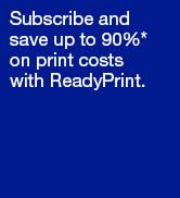 Never run out of ink again with ReadyPrint