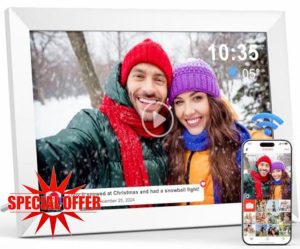 Digital Photo Frame WiFi 10.1 Inch