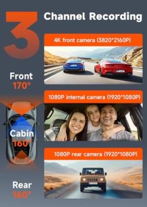 Dashcam with 1.97” Display