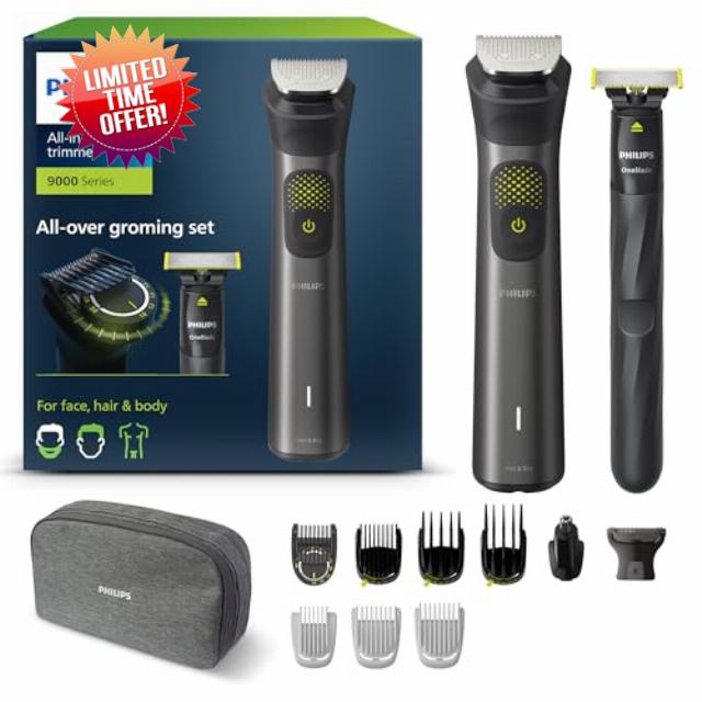 Philips Series 9000 13-in-one Trimmer + OneBlade