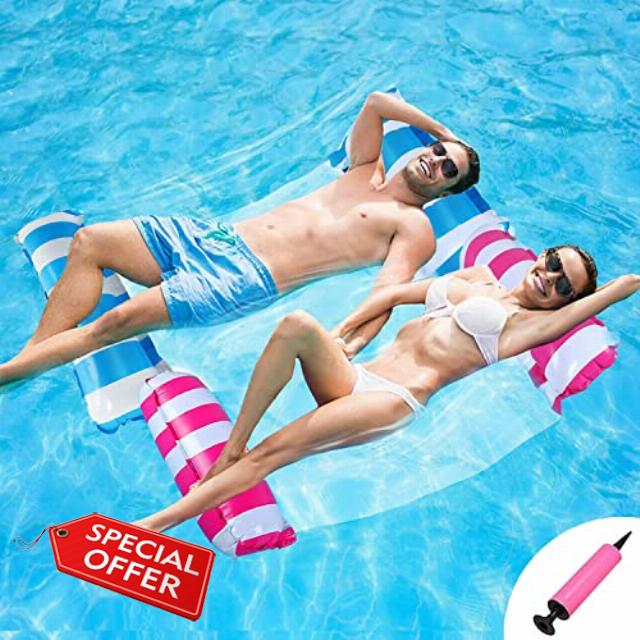 2 Pack Pool Float Water Hammock