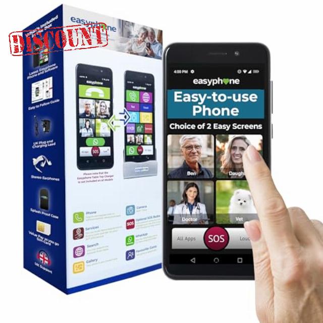 Simple Easy Phone Smartphone – Easy to Use