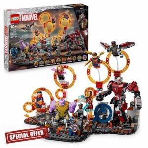 LEGO Marvel Avengers: Endgame Final Battle Building Toy with a Thanos Figure