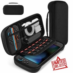 ivoler Carry Case for Nintendo Switch 2 (2025 Model) – Protective Hard Shell Travel Pouch