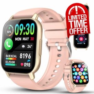 Smart Watch for Men Women with Bluetooth Call/Message Reminder