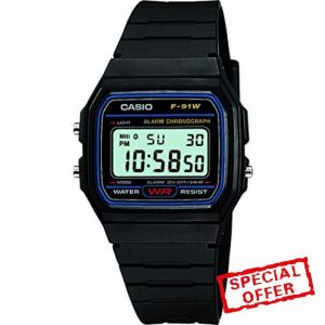 Casio Collection Unisex Digital Watch F-91W