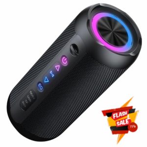 Portable Bluetooth Speaker with 30W Stereo Sound