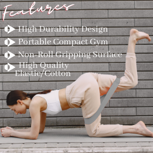 trimmer band yoga gym fitness exercise pilates resistance 3pc set