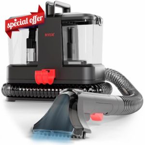 RYER Spot Cleaner & Carpet Cleaner Machine – Dual Tank with 0.8L Volume – Sofa and Mattress Cleaner – For Carpets
